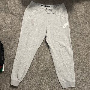 Nike Kids Light Gray Sweatpants